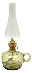 Petrolejová lampa MONIKA 34 cm lesní zelená