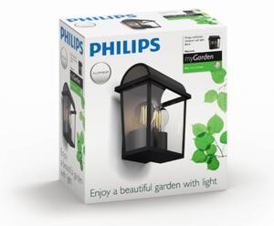 Philips 17235/30/PN - Venkovní nástěnné svítidlo HARVEST 2xE27/42W/230V IP44