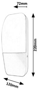 Rabalux 7996 - LED Venkovní nástěnné svítidlo ECUADOR LED/10W/230V IP65 800lm