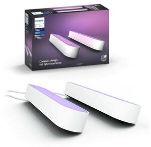 Philips - SADA 2x LED RGB Stmívatelná stolní lampa Hue AMBIANCE LED/6W/230V bílá