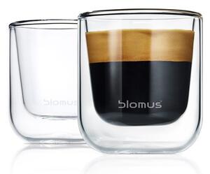 Blomus Termo sklenička Nero espresso 2 ks