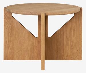 Kristina Dam Konferenční stůl Table by Kristina Dam dubový 52 cm