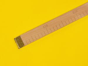 Dekorační jednobarevná látka Leona LN-039 Sytě žlutá - šířka 140 cm