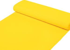 Dekorační jednobarevná látka Leona LN-039 Sytě žlutá - šířka 140 cm