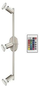 Eglo 75385 - LED RGB Stmívatelné bodové svítidlo BUZZ-C 3xGU10/4W/230V