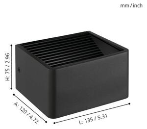Eglo 98269 - LED Venkovní nástěnné svítidlo DONINNI LED/6W/230V IP44