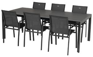 Kalifornia jídelní rozkládací stůl Hartman o rozměru 220/340x104,5x74 cm