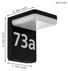 Eglo 98091 - LED Domovní číslo AMAROSI LED/11W/230V IP44