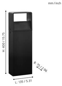 Eglo 98271 - LED Venkovní lampa DONINNI LED/5W/230V IP44