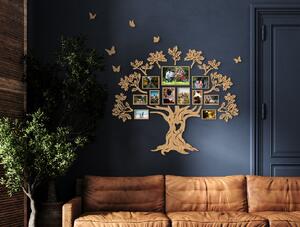 Drevko Fotorámeček Strom života s motýly