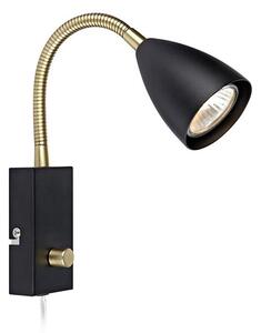 Markslöjd 106589 - Stmívatelné nástěnné svítidlo CIRO 1xGU10/7W/230V černá