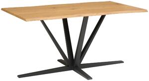 JÍDELNÍ STŮL, černá, barvy dubu, 160/90/76 cm MID.YOU - Online Only jídelní stoly, Online Only