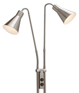 Markslöjd 102241 - Stojací lampa ODENSE 2xE14/40W/230V