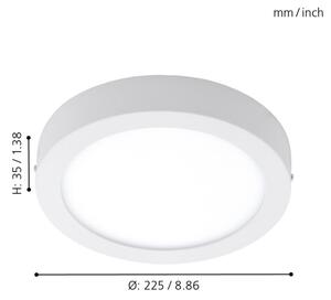 Eglo 98171 - LED Stmívatelné venkovní svítidlo ARGOLIS-C LED/16,5W/230V IP44