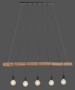 Leuchten Direkt 15515-18 - Lustr na lanku DAMIAN 5xE27/60W/230V