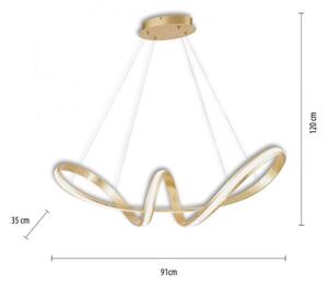 Paul Neuhaus 8292-12 - LED Stmívatelný lustr na lanku MELINDA LED/38W/230V