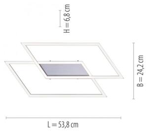 Paul Neuhaus 8192-55 - LED Stmívatelný přisazený lustr INIGO 2xLED/12W/230V