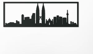 Drevko Obraz Kuala Lumpur panorama