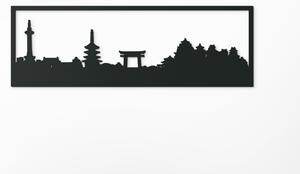 Drevko Obraz Kjóto panorama