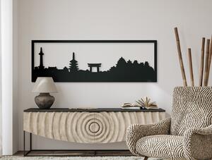 Drevko Obraz Kjóto panorama