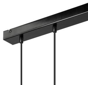 Lustr na lanku SIMON 3xE27/60W/230V černá