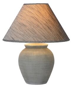 Lucide 47507/81/36 - Stolní lampa RAMZI 1xE27/60W/230V šedá