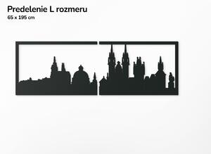 Drevko Obraz Praha panorama