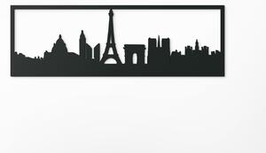 Drevko Obraz Paříž panorama