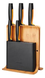 Functional Form Bambusový blok s pěti noži FISKARS 1057552