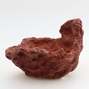 E-bonsai Keramická Skořápka 10 x 8 x 7 cm hnědá