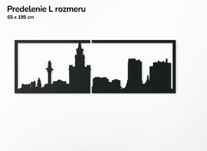 Drevko Obraz Varšava panorama