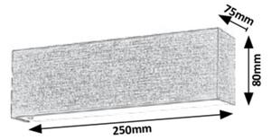 Rabalux 5685 - LED Nástěnné svítidlo MORPHEUS LED/6W/230V šedá/bílá