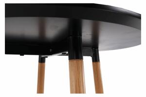 Barový stolek IMAM – černá / dub