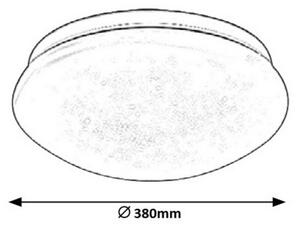 Rabalux 3938 - LED Stropní svítidlo LUCAS LED/24W/230V 380mm