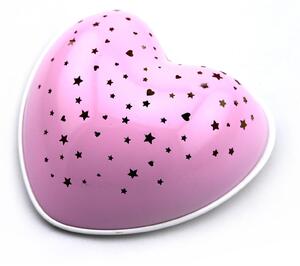 Noční LED světlo Solar Heart