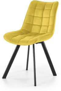 Jídelní židle K332, žlutá