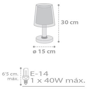 Dalber D-81211E - Dětská lampička STARS 1xE14/40W/230V