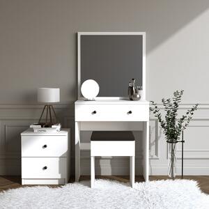 Hanah Home Toaletní stolek Nice bílý