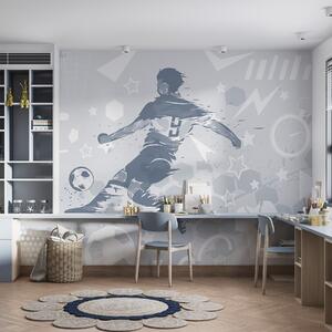 Fototapety Fotbalista, sport, Fototapety teen room, Fototapety fotbalové, w04763v1 : uwalls.cz