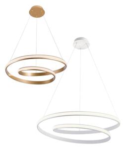 Redo 01-1795 - LED Stmívatelný lustr na lanku TORSION LED/40W/230V bílá