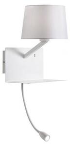 Redo 01-1807 - LED Nástěnné svítidlo TOMO 1xE27/42W/230V+1xLED/3W