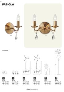 Redo 02-713 - Stolní lampa FABIOLA 1xE27/28W/230V