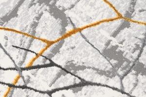 Chemex Moderní koberec Golden - mramor 1 - krémový/zlatý Rozměr koberce: 200x300 cm