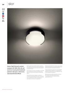 Redo 90004 - LED Venkovní stropní svítidlo SKOR LED/12W/230V IP54 hnědá