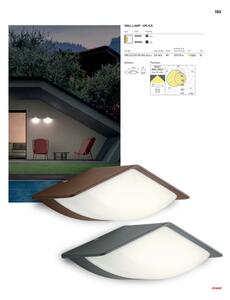 Redo 90002 - LED Venkovní nástěnné svítidlo CHALET LED/8W/230V IP54