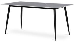 Jídelní stůl, 160×90×76 cm, Autronic HT-406M — šedý