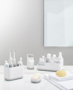 Dávkovač tekutého mýdla Bathroom Slim | bílý/šedý