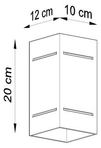 Sollux SL.0478 - Nástěnné svítidlo BLOCCO 1xG9/40W/230V