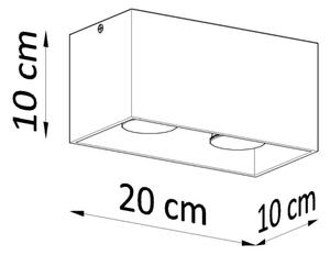Sollux SL.0381 - Bodové svítidlo QUAD 2xGU10/40W/230V