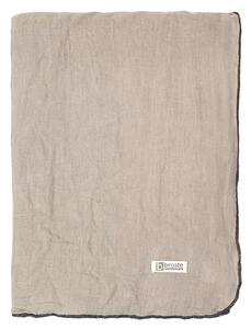 Broste Copenhagen, Ubrus Gracie 160x300 cm | hnědošedý